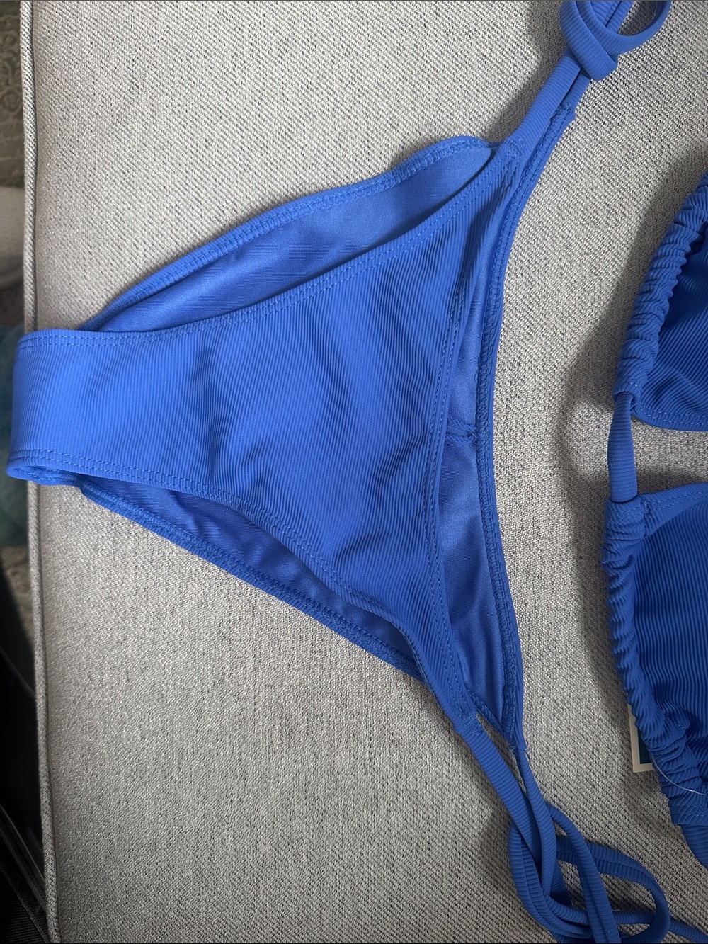 Wilo Cobalt Blue String Bikini Set - NWT- size XS - Picture 3 of 6